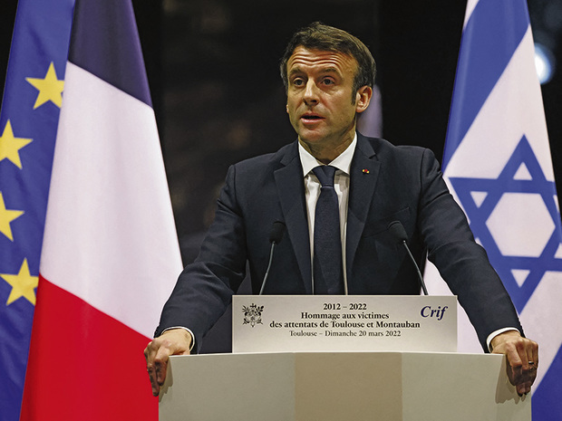 Präsident Macron: „Antisemitismus und Antizionismus sind die Feinde der Republik“