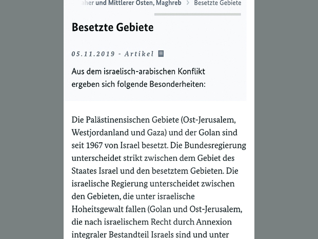 Brisante Falschbehauptung des Auswärtigen Amtes: Gaza angeblich bis heute von Israel besetzt