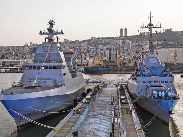 Israels erhöht seine Verteidigungsbereitschaft durch ein neues hochmodernes Kriegsschiff