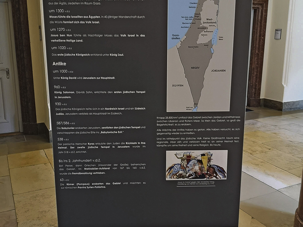 Mehr als nur eine Ausstellung: Mit historischen Fakten gegen Anti-Israel-Propaganda