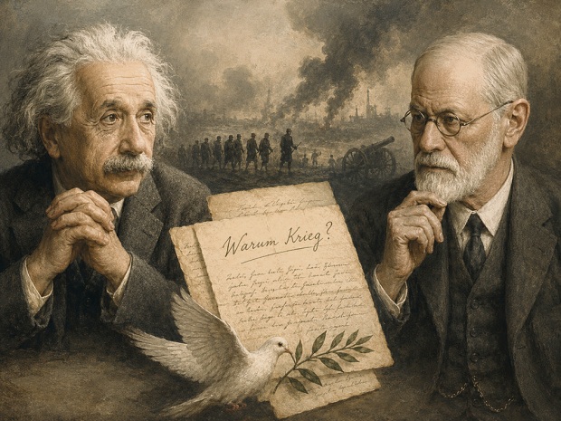 Briefwechsel zwischen Albert Einstein und Sigmund Freud: Warum Krieg?
