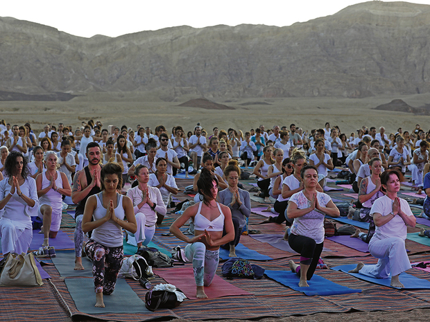 Yoga in der Wüste – zehn Jahre „Yoga Arava Festival“ 
