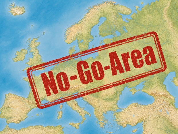 Westeuropa auf dem Weg zu einer einzigen großen No-Go-Zone