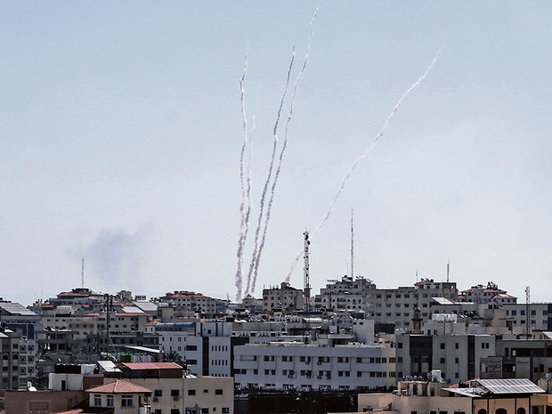 Raketenhagel aus dem Gazastreifen