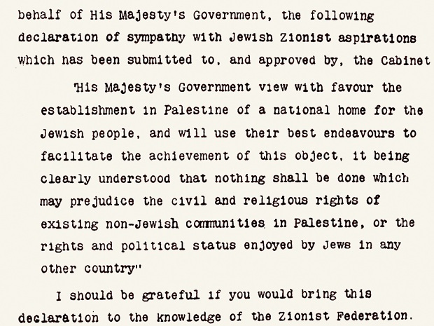 Von Balfour bis zur UN-Resolution 181 –  Die Geburt des jüdischen Staates