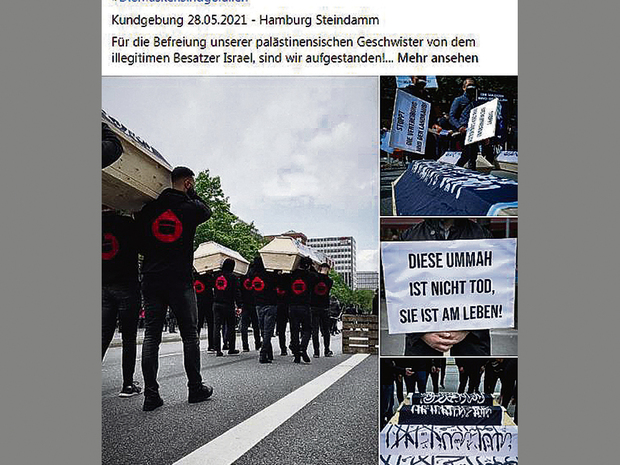 Hamburg: Martialischer Aufmarsch der Vereinigung „Muslim interaktiv“