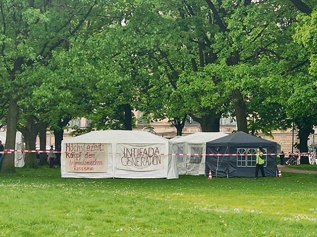 „Nakba-Camp“ auf der Moorweide: Israelhass am historischen Deportationsort