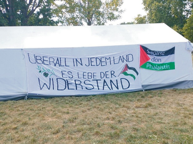 Linksradikales „System Change Camp“ in Frankfurt war eine Zeltstadt des Juden-Hasses
