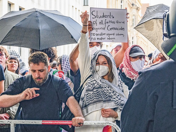 Deutsche Universitäten: Besetzung und Randale durch Gaza-Aktivisten