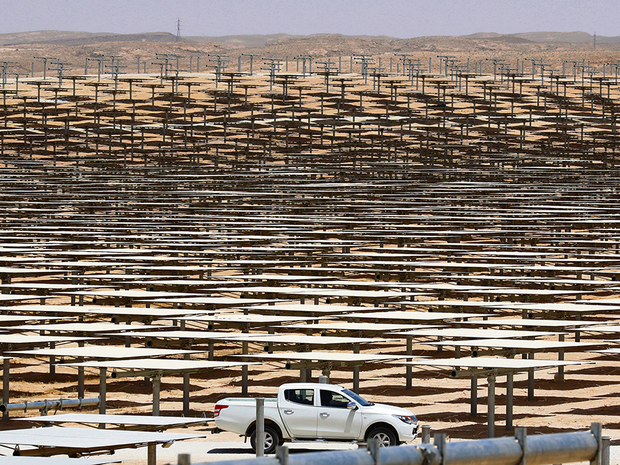 Größtes israelisches Solarkraftwerk nimmt Betrieb auf