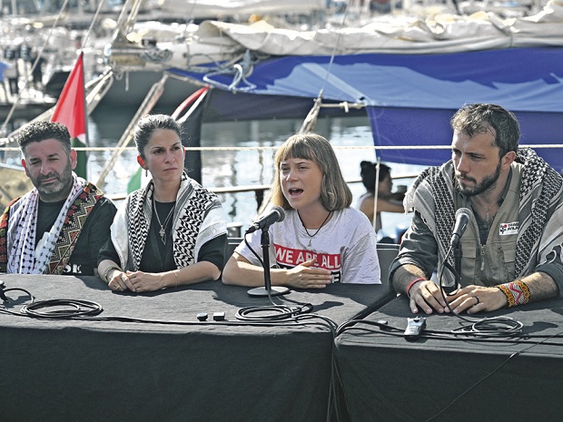 „Gaza-Flotte“-Teilnehmerin postet ein israelisches Hamas-Opfer auf Instagram und macht aus ihm einen „palästinensischen Gefangenen“